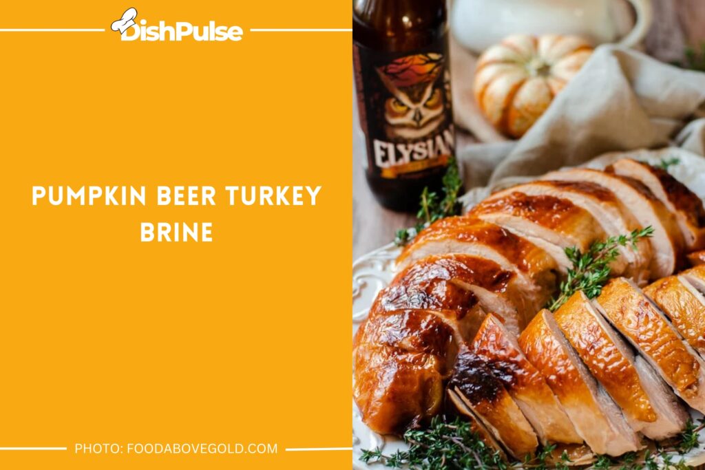 Pumpkin Beer Turkey Brine
