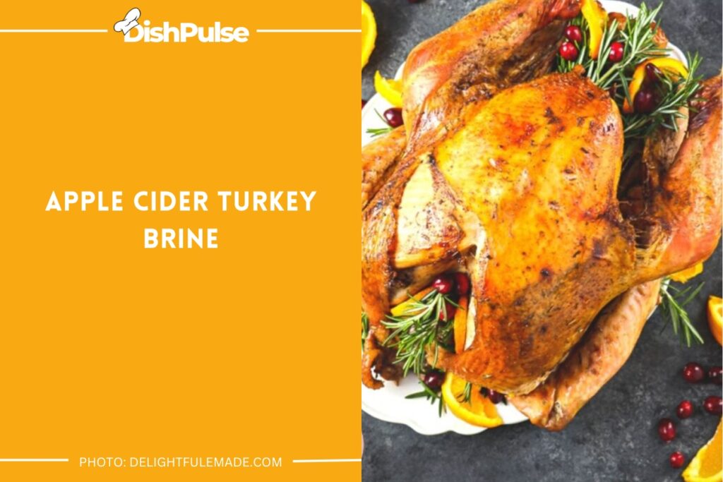 Apple Cider Turkey Brine