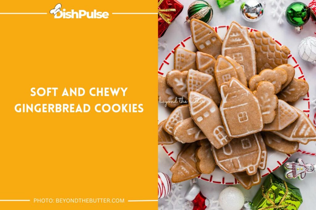 Soft And Chewy Gingerbread Cookie