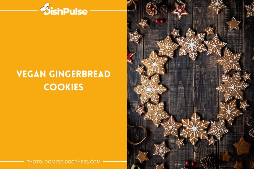 Vegan Gingerbread Cookie