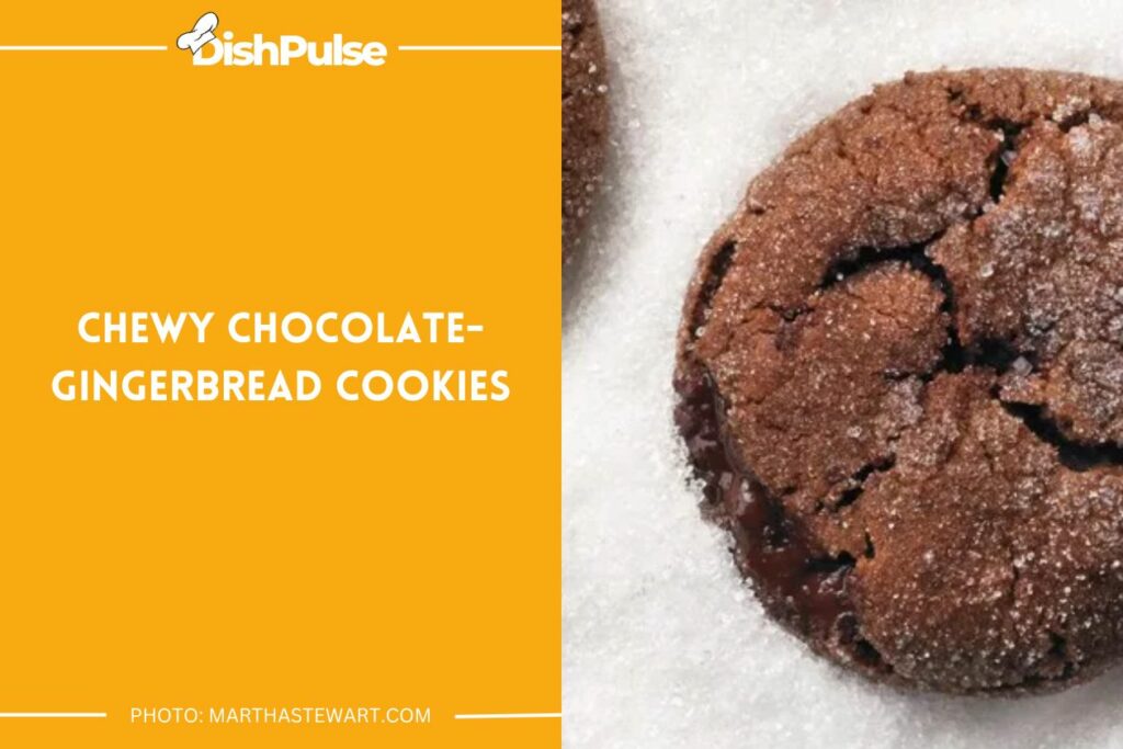 Chewy Chocolate-Gingerbread Cookies