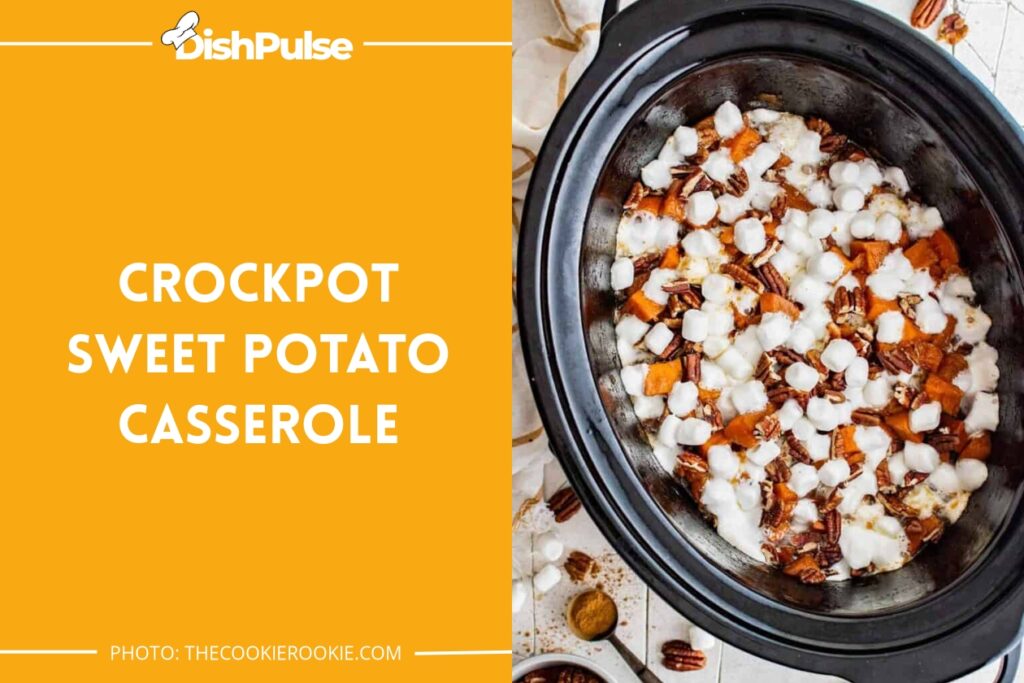 Crockpot Sweet Potato Casserole