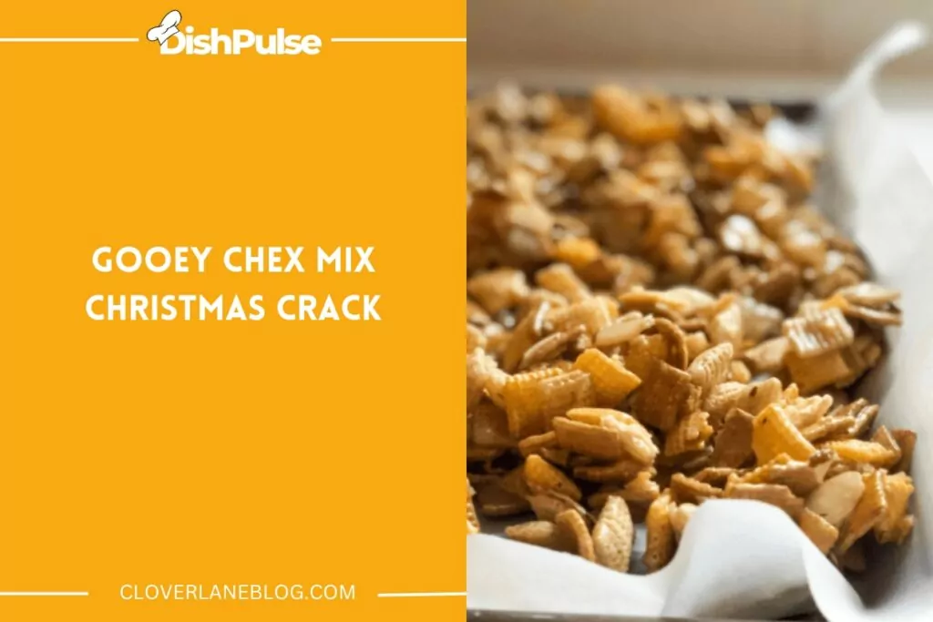 Gooey Chex Mix Christmas Crack