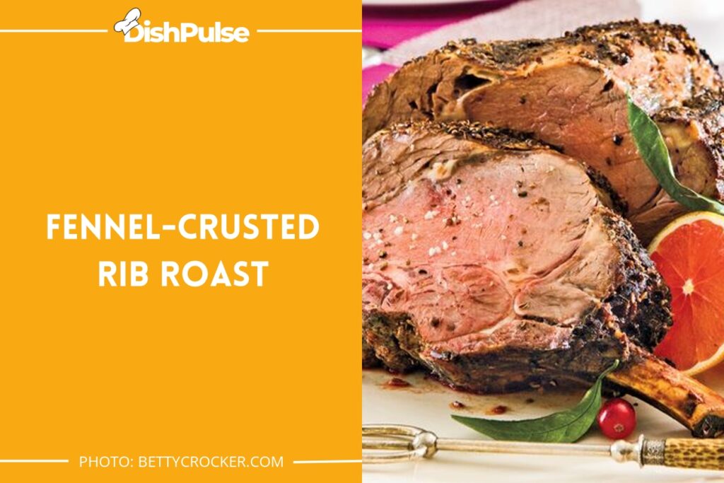 Fennel-Crusted Rib Roast
