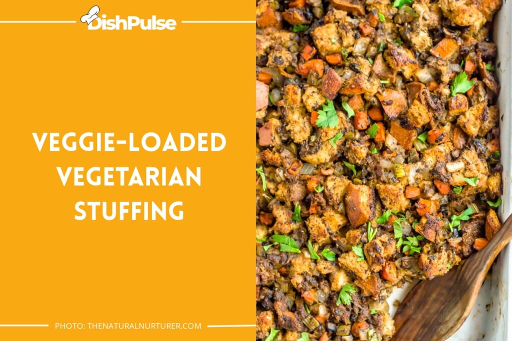 Veggie-Loaded Vegetarian Stuffing