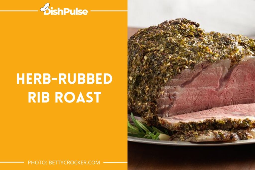 Herb-Rubbed Rib Roast