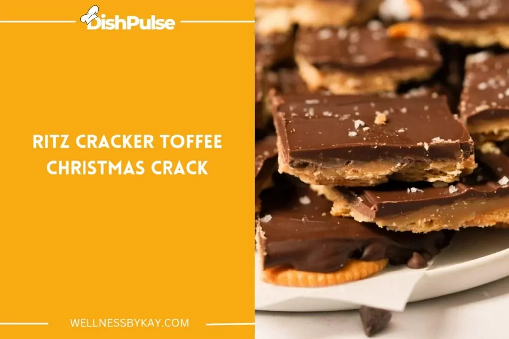 Ritz Cracker Toffee Christmas Crack