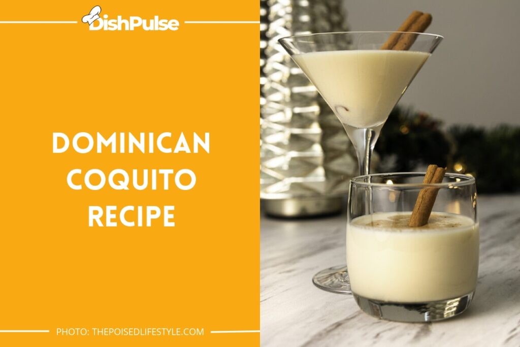 Dominican Coquito Recipe