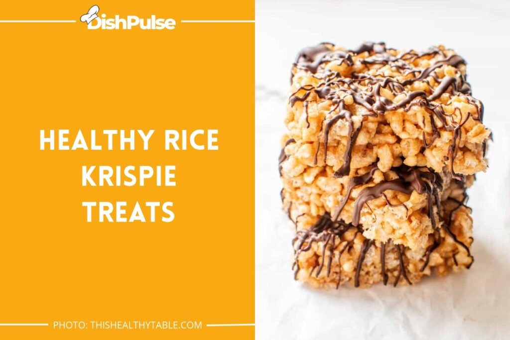Healthy Rice Krispie Treats