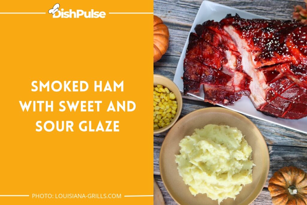 Smoked Ham with Sweet and Sour Glaze