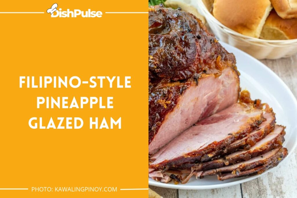 Filipino-Style Pineapple Glazed Ham
