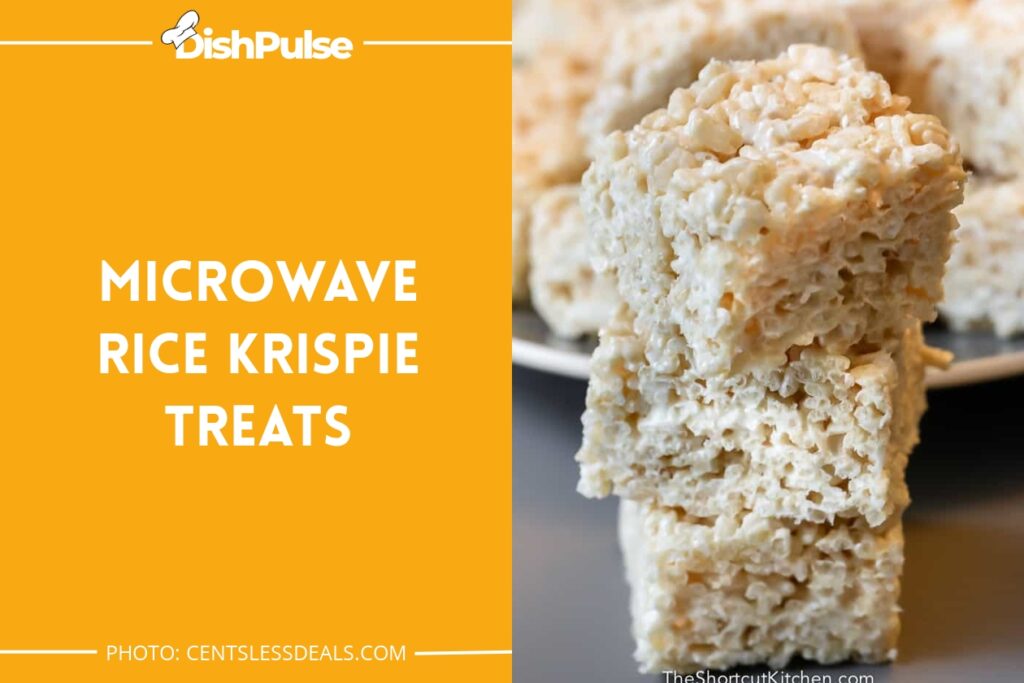 Microwave Rice Krispie Treats