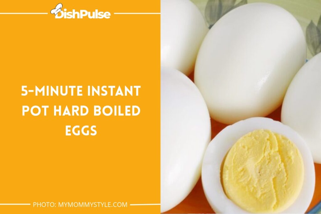 5-Minute Instant Pot Hard Boiled Eggs