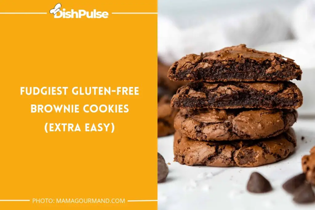Fudgiest Gluten-Free Brownie Cookies (Extra Easy)