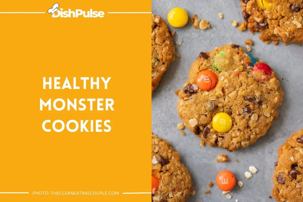 Healthy Monster Cookies