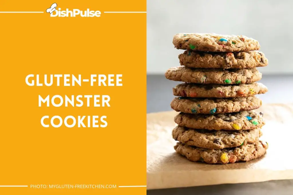 Gluten-free Monster Cookies