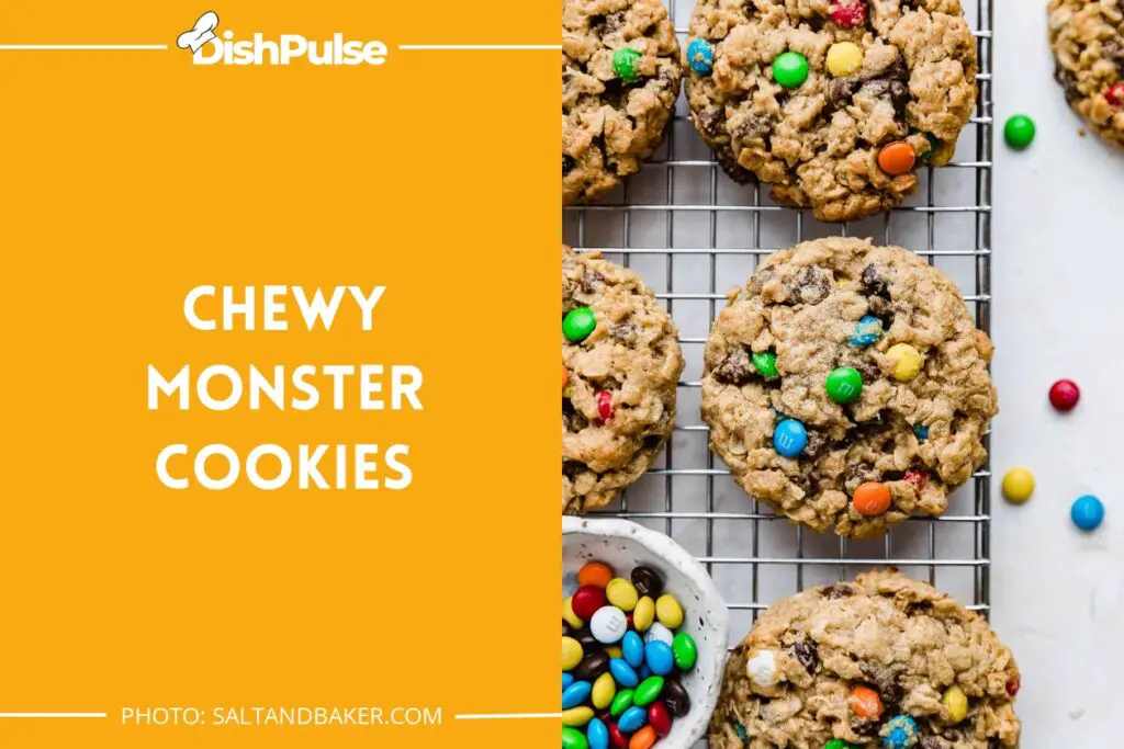 Chewy Monster Cookies