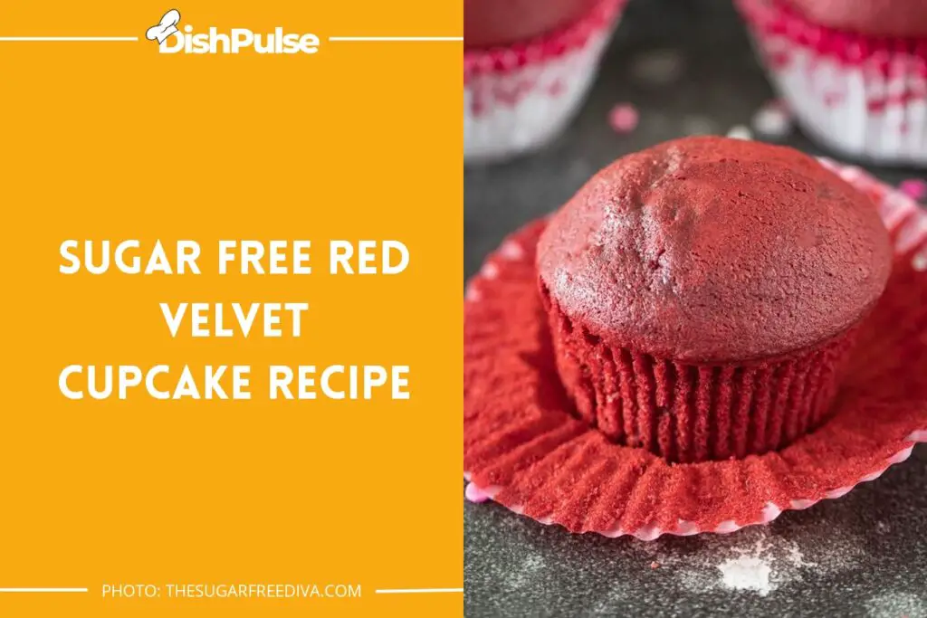 Sugar-Free Red Velvet Cupcake Recipe