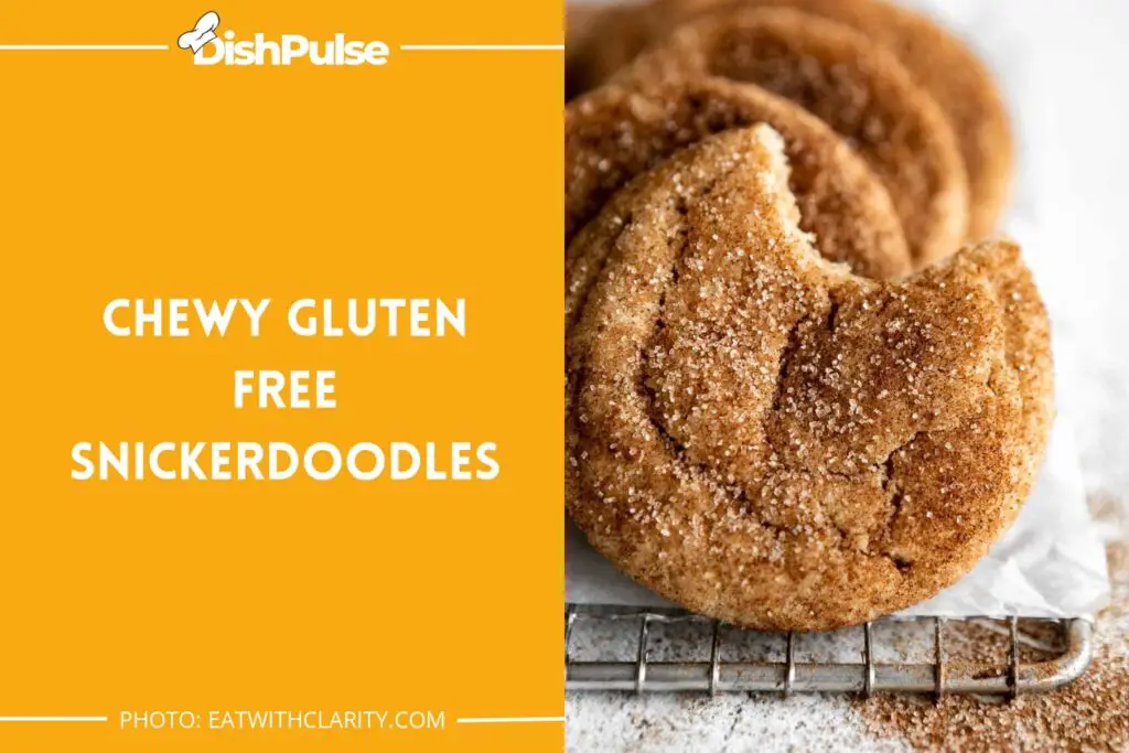 Chewy Gluten-Free Snickerdoodles