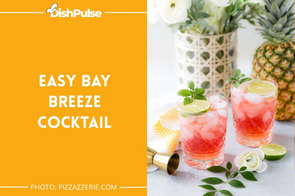 Easy Bay Breeze Cocktail