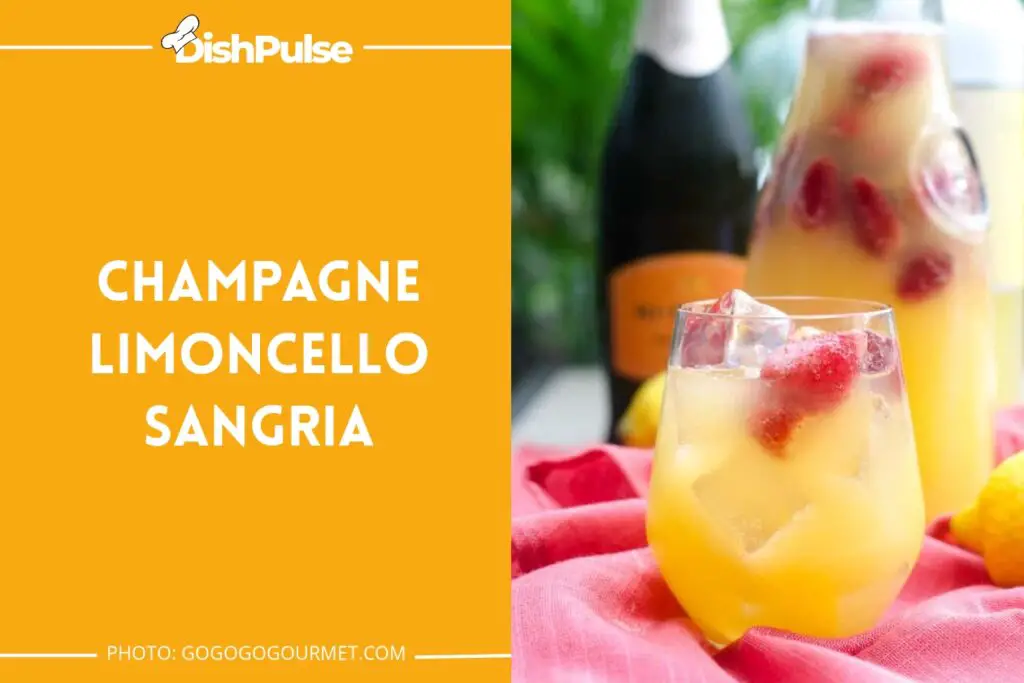 Champagne Limoncello Sangria