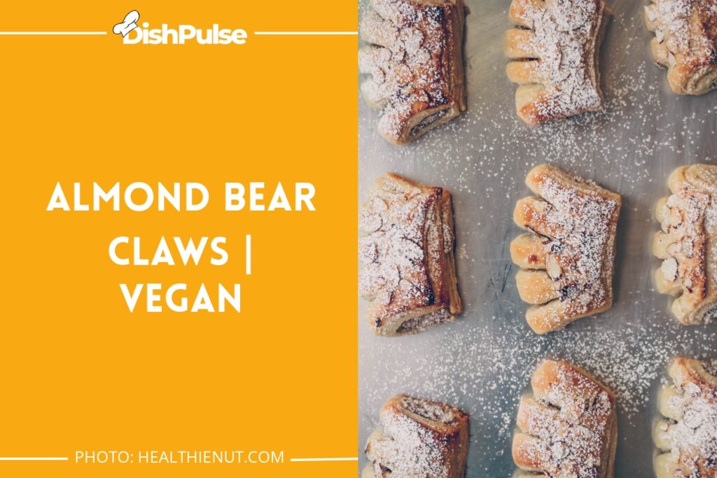 Almond Bear Claws | Vegan