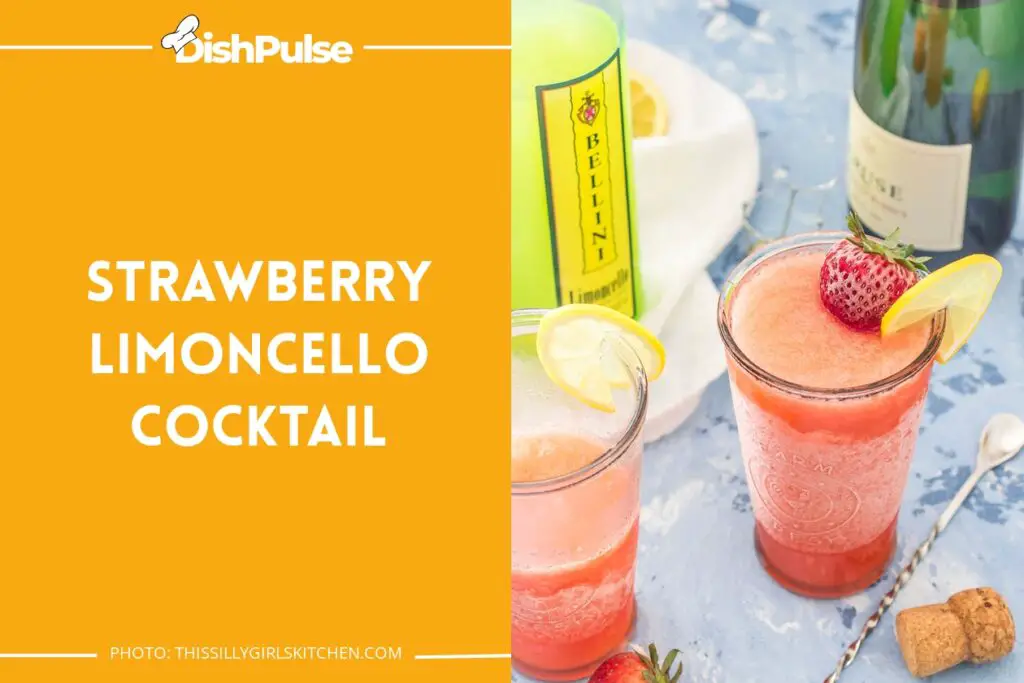 Strawberry Limoncello Cocktail