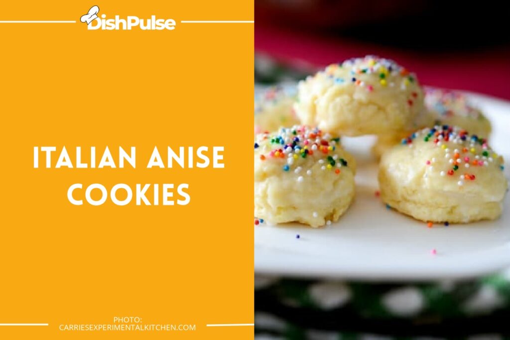  Italian Anise Cookies