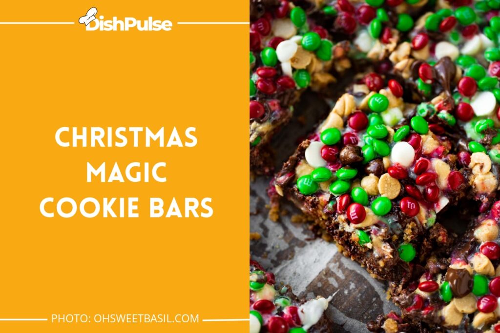 Christmas Magic Cookie Bars