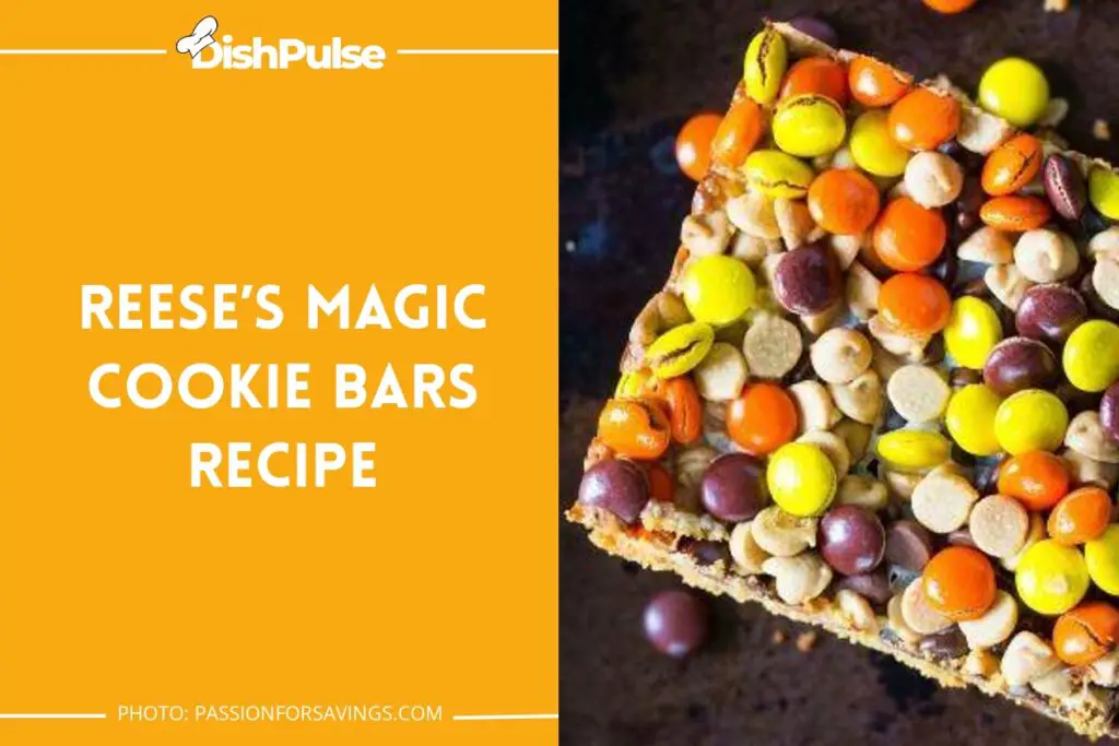 Reese’s Magic Cookie Bars Recipe