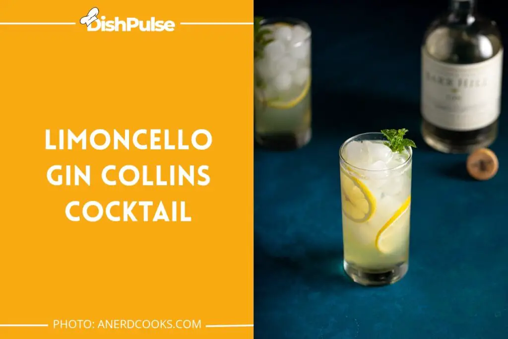 Limoncello Gin Collins Cocktail