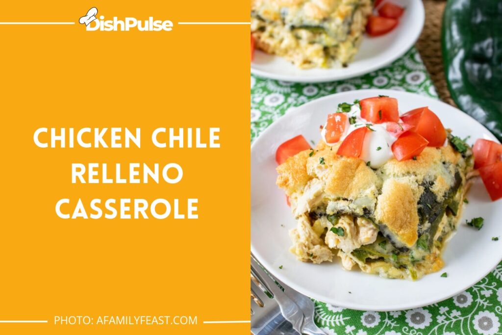 Chicken Chile Relleno Casserole