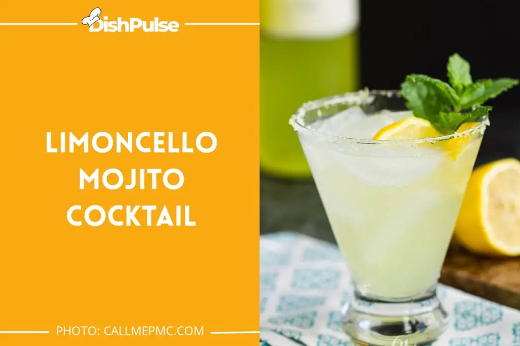 Limoncello Mojito Cocktail