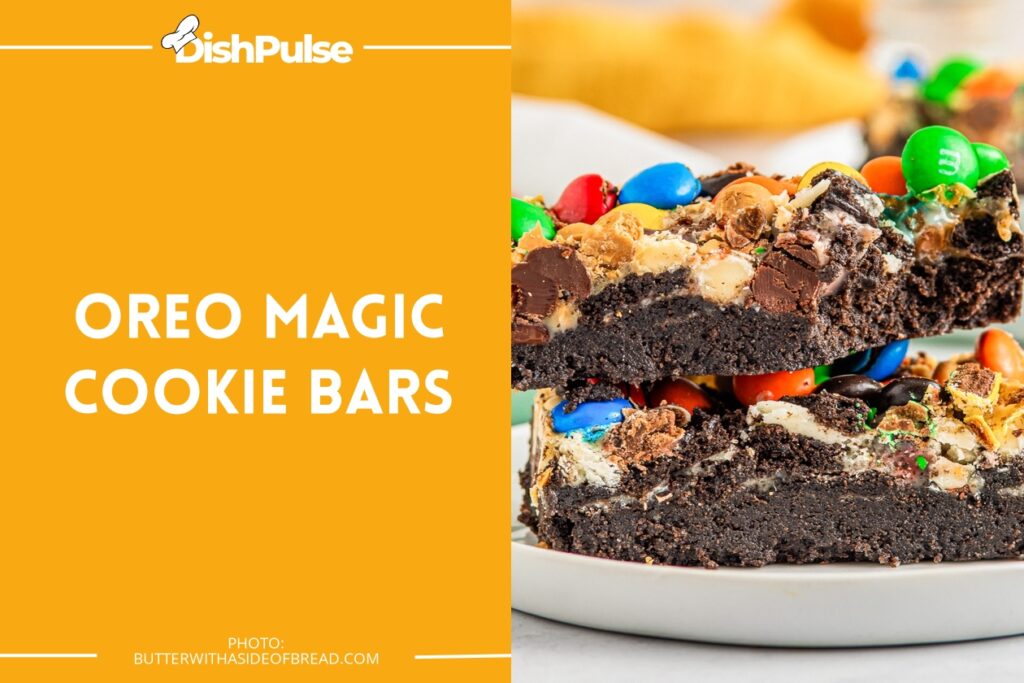Oreo Magic Cookie Bars