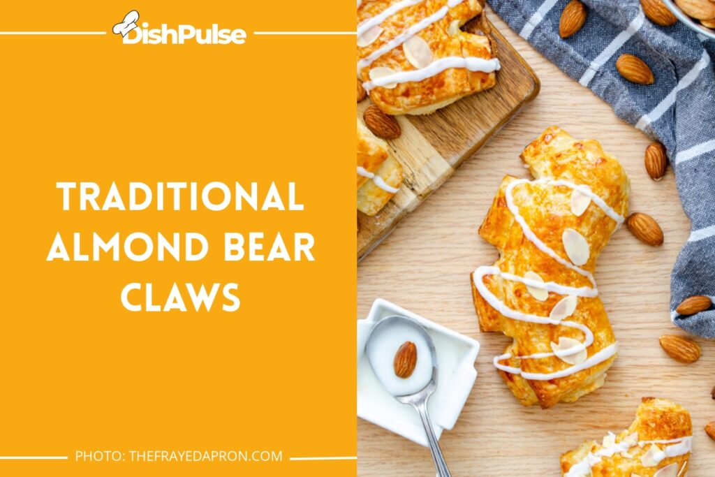 Traditional Almond Bear Claws