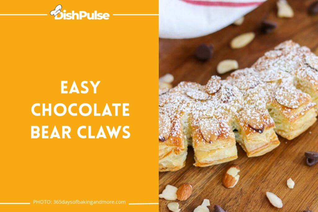 Easy Chocolate Bear Claws