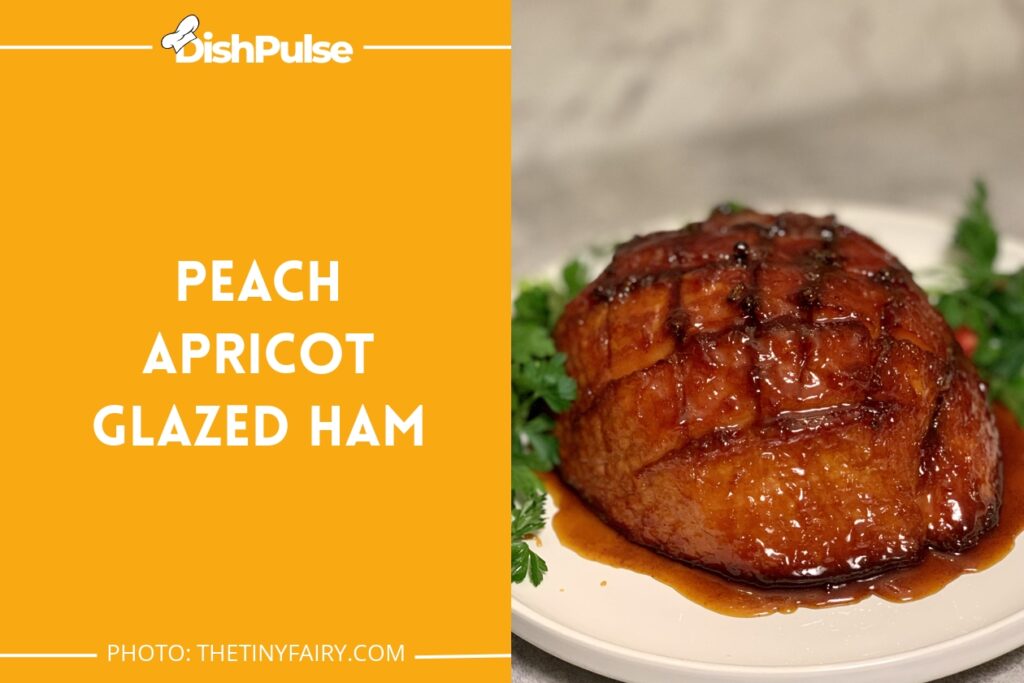 Peach Apricot Glazed Ham