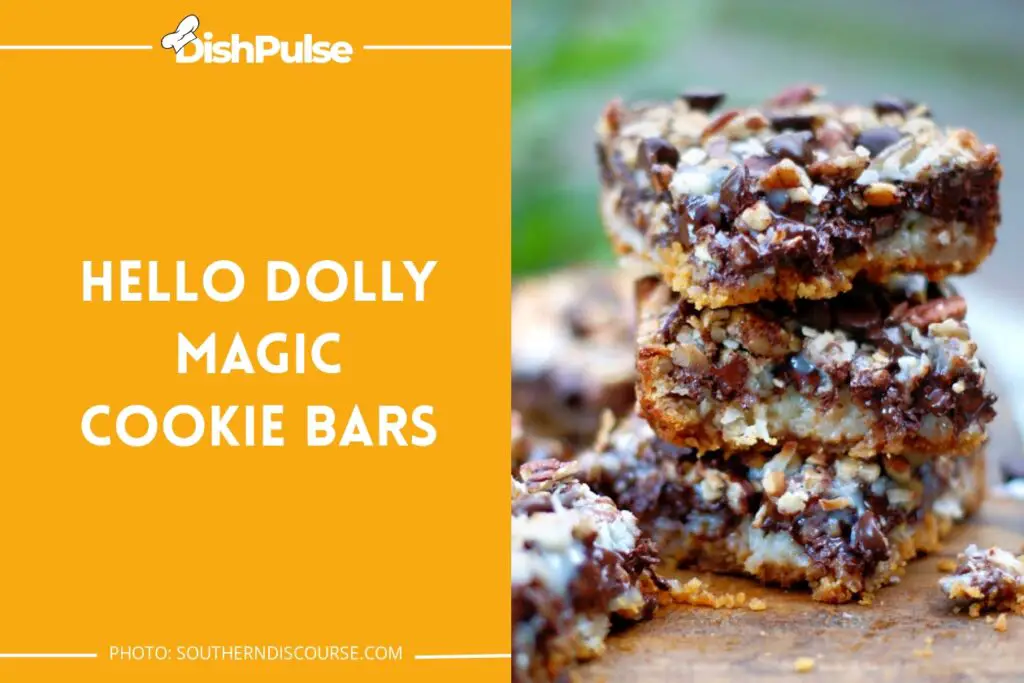 Hello Dolly Magic Cookie Bars
