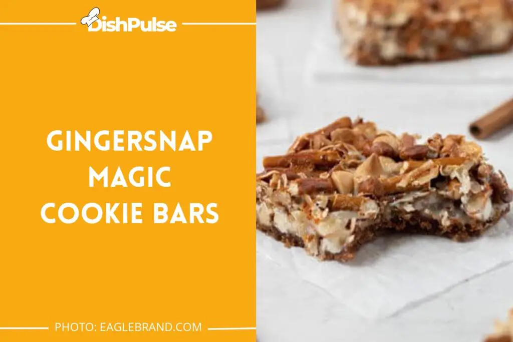 Gingersnap Magic Cookie Bars