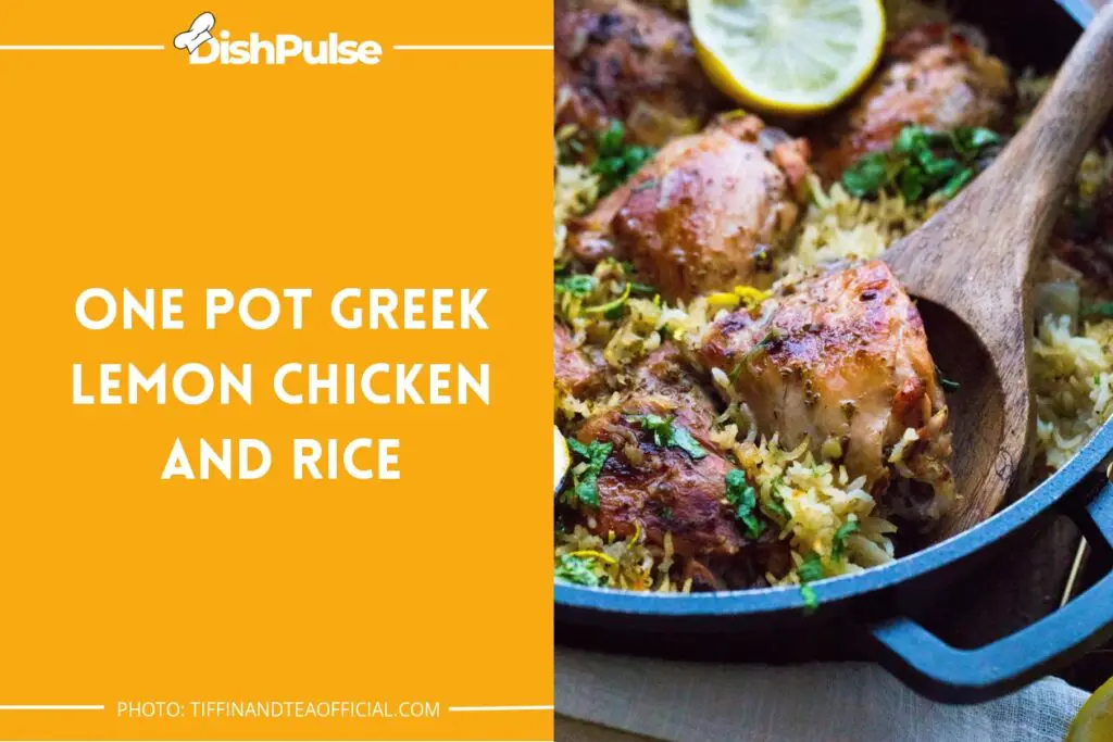 One-Pot Greek Lemon Chicken and Rice