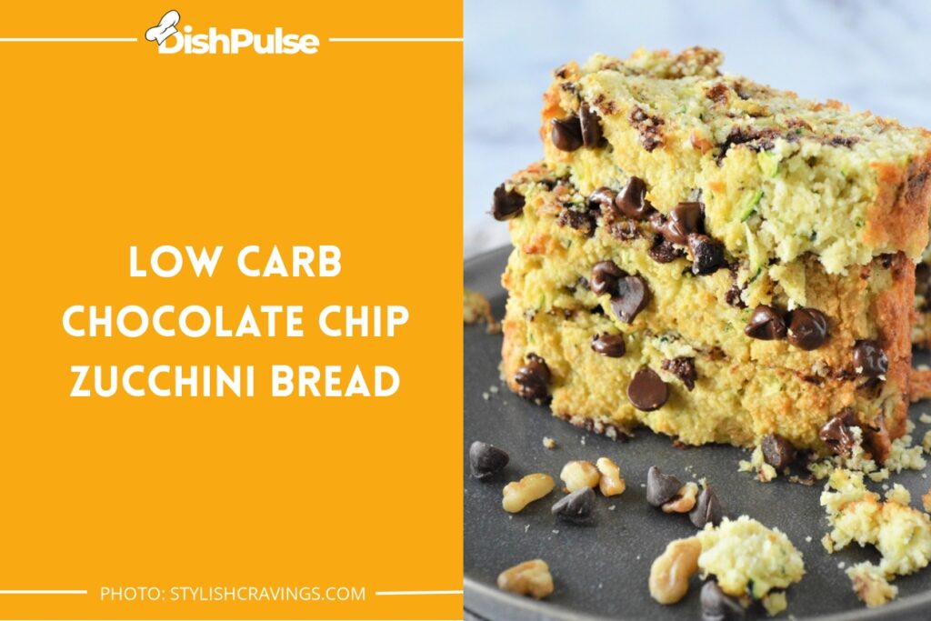 Low Carb Chocolate Chip Zucchini Bread