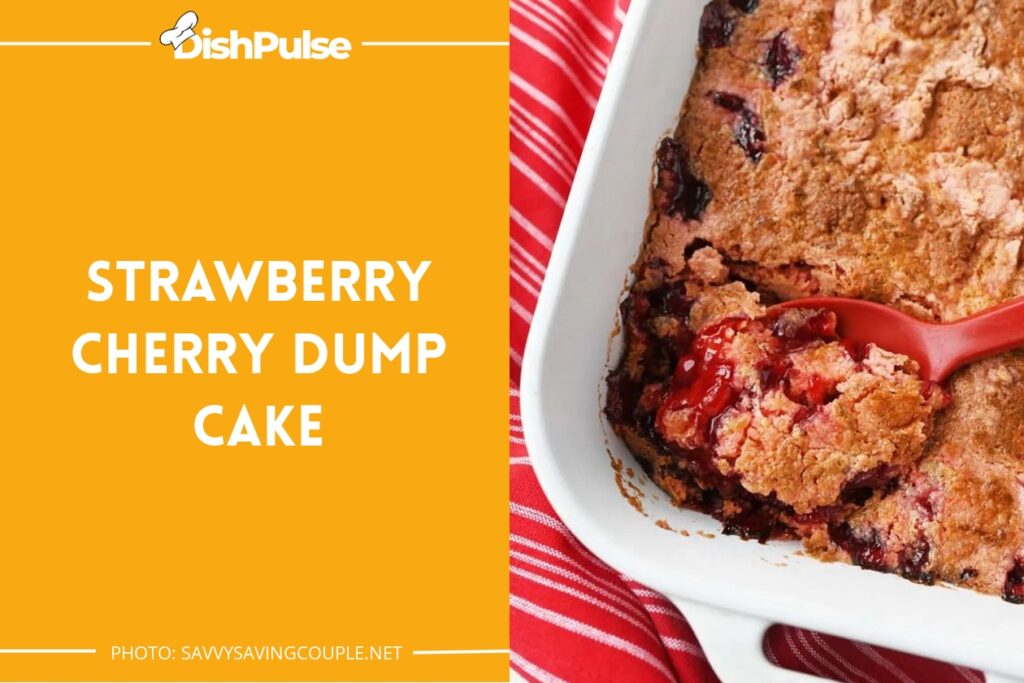 Strawberry Cherry Dump Cake