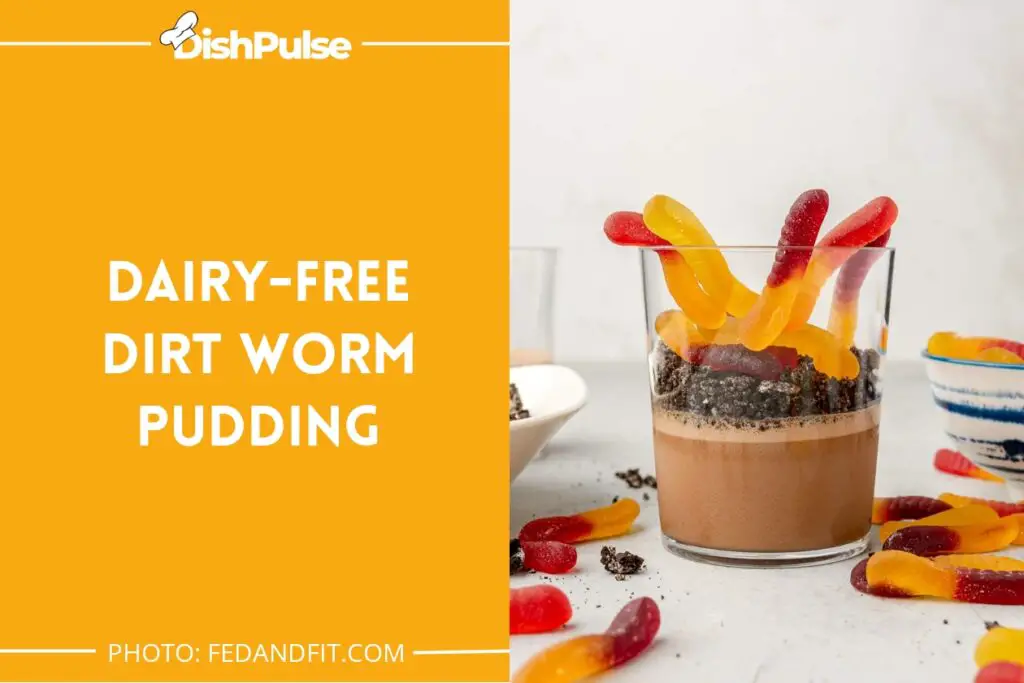 Dairy-Free Dirt Worm Pudding