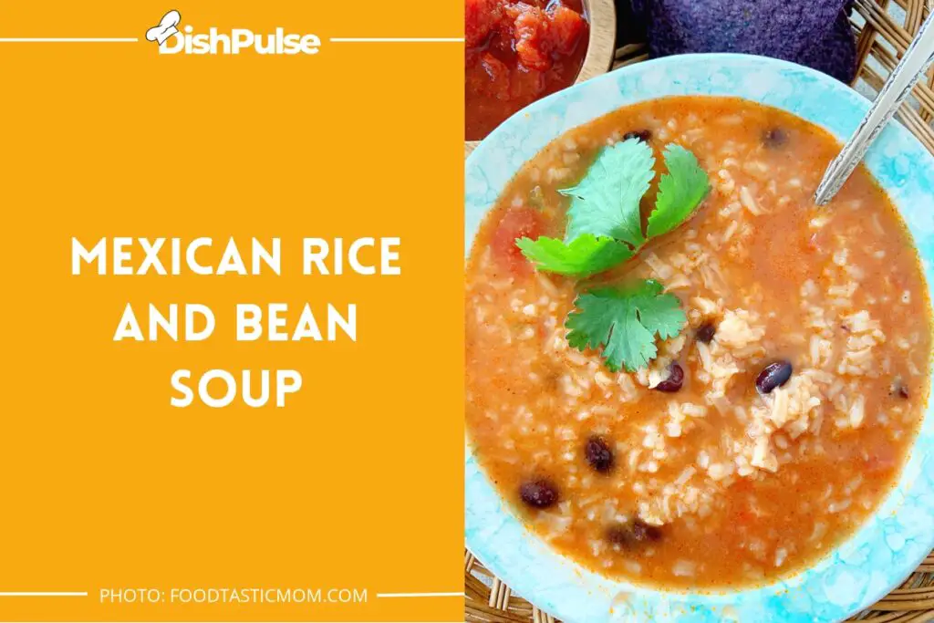 Mexican Rice And Bean Soup