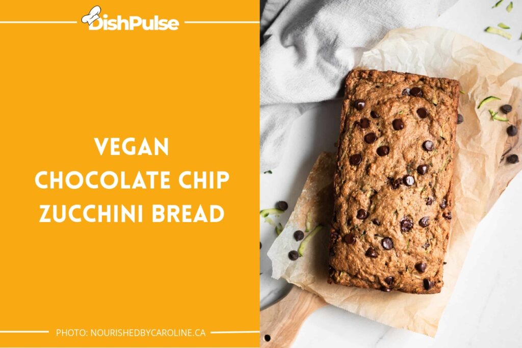 Vegan Chocolate Chip Zucchini Bread
