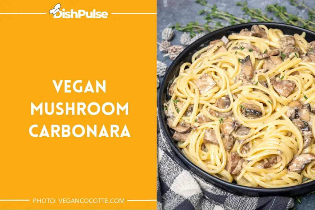 Vegan Mushroom Carbonara