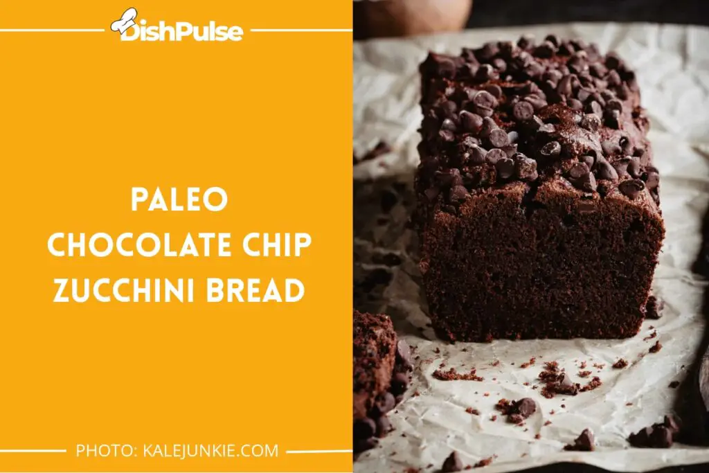 Paleo Chocolate Chip Zucchini Bread
