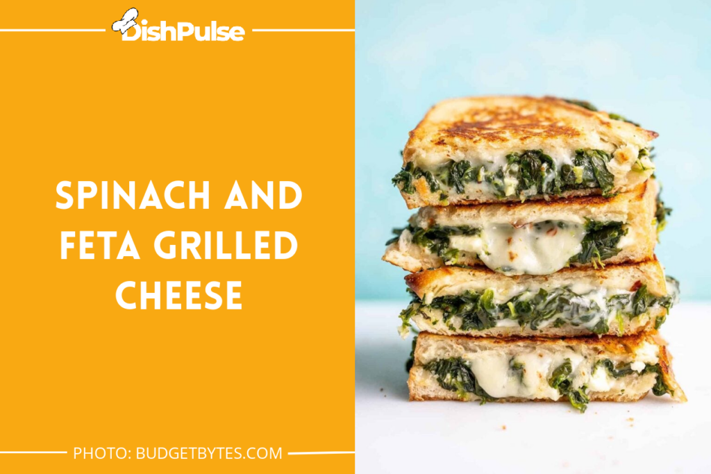 Spinach And Feta Grilled Cheese