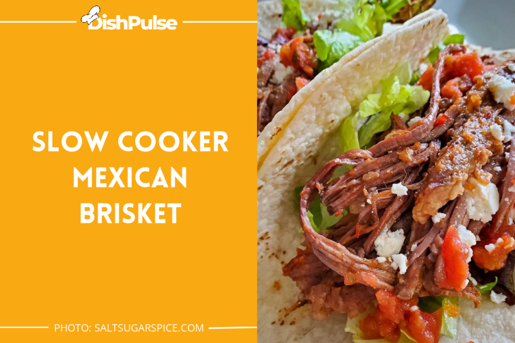 Slow Cooker Mexican Brisket
