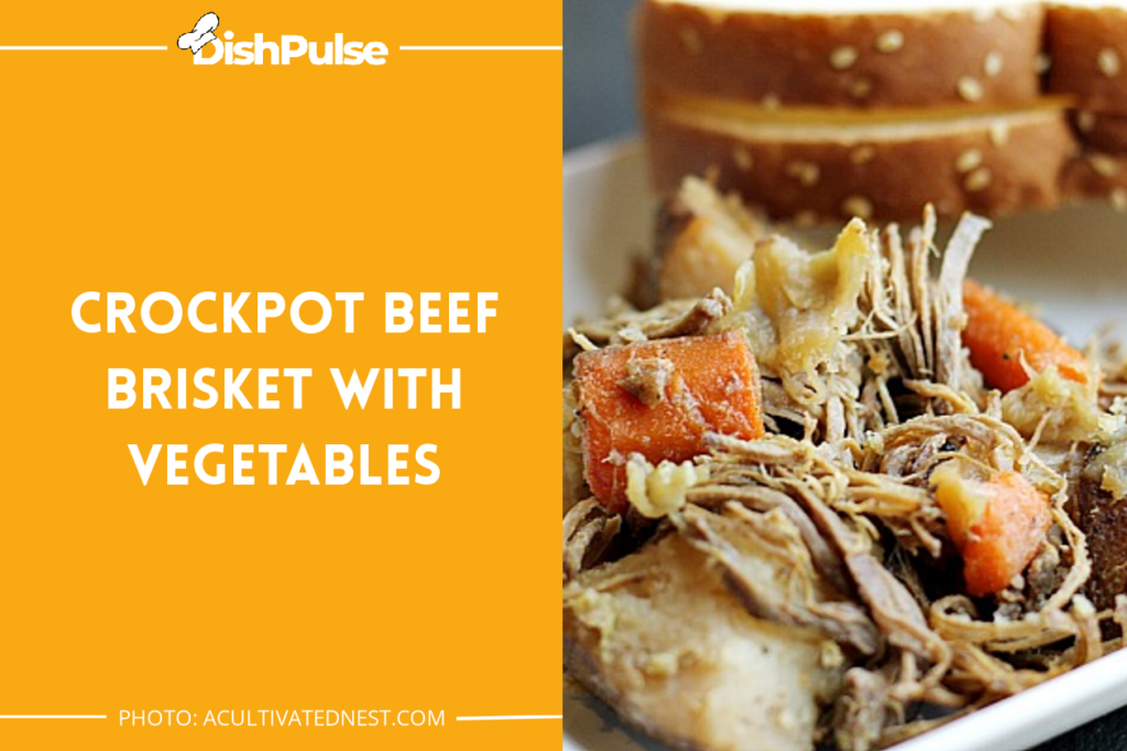 Crockpot Beef Brisket With Vegetables